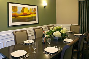 photo of private dining room